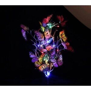 Solar Garden Lights Outdoor Waterproof Decorative Solar Lights Outdoor 2 Pack